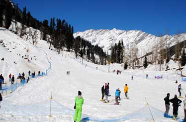 Snow At Manali